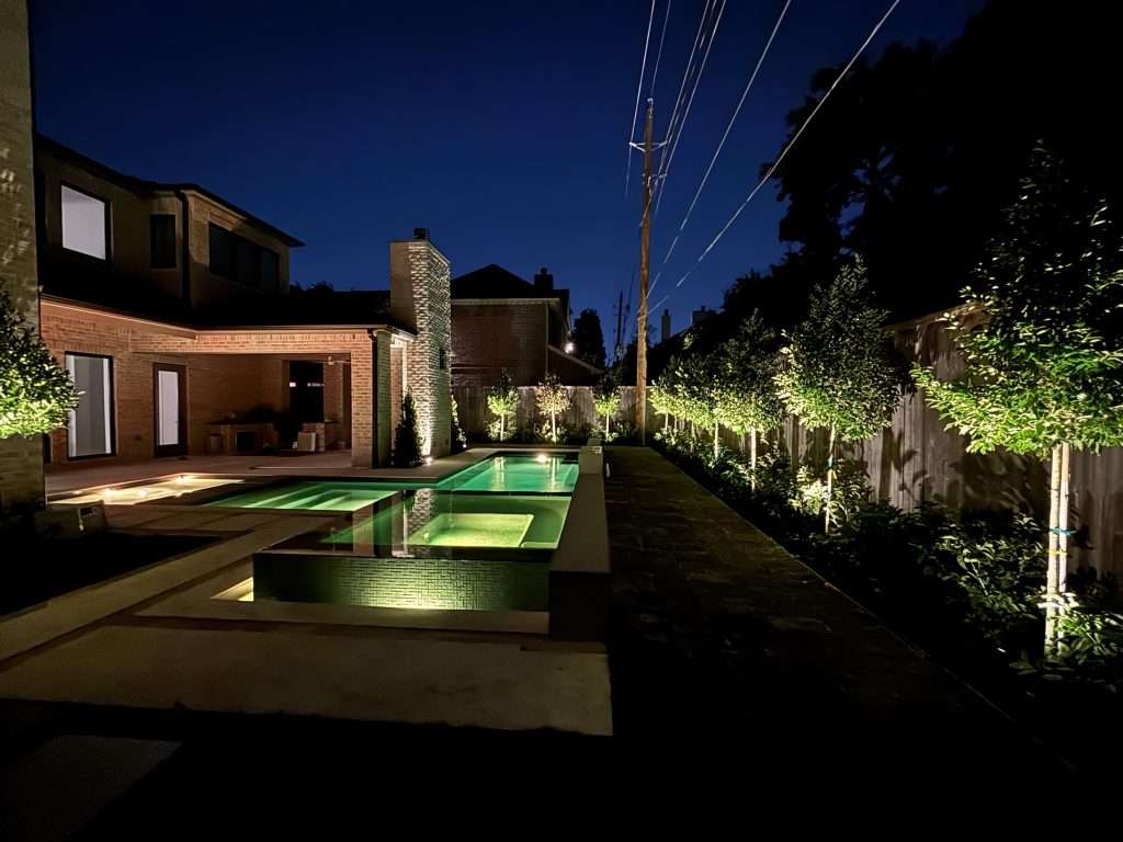 landscape lighting near me Cypress, TX