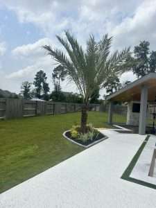 backyard landscape ideas Cypress, TX 