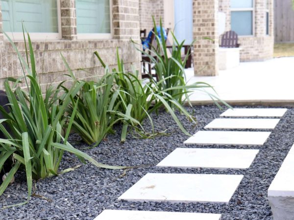Paver-walkway-backyard_landscape_design hardscape Tomball, TX