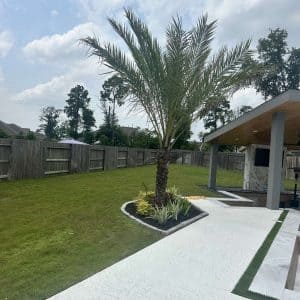 backyard landscape ideas Cypress, TX